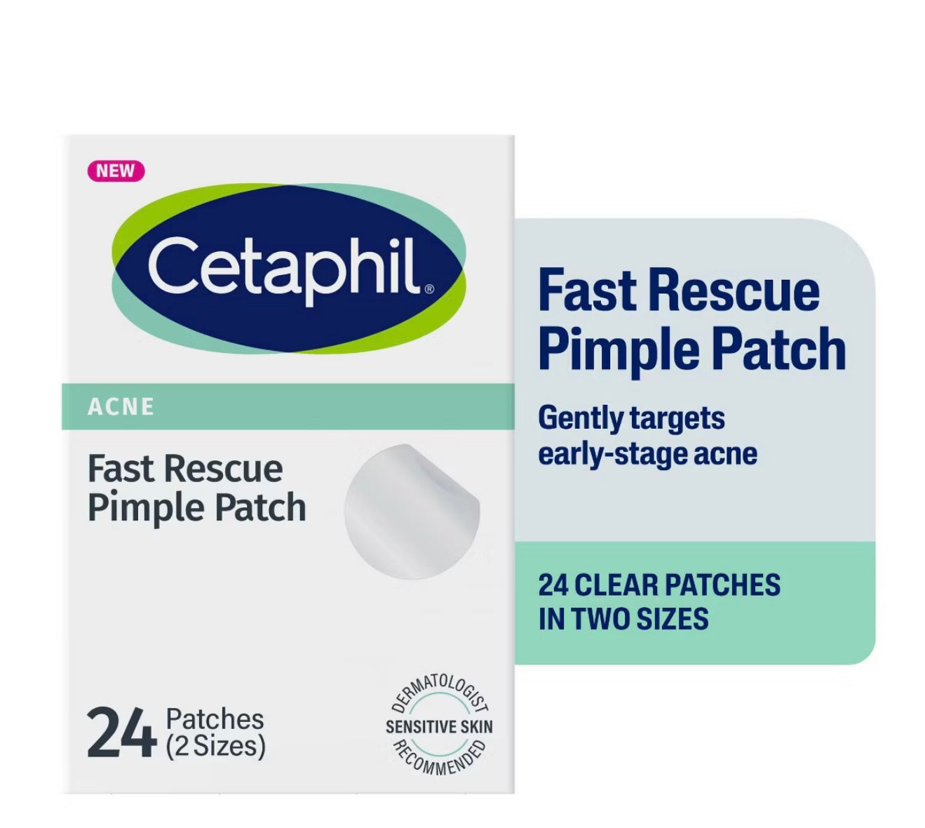 Cetaphil Acne Spot Pimple Patches with Salicylic Acid - 24ct