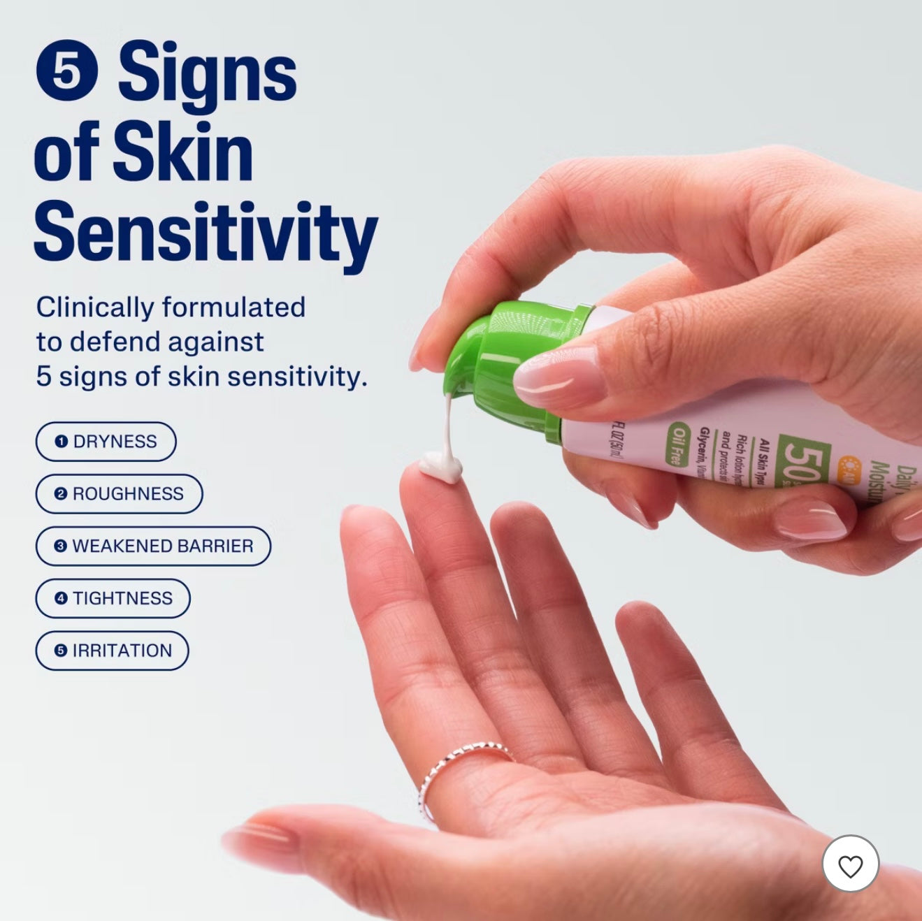 Cetaphil Daily Face Moisturizer Sunscreen Lotion - SPF 50 - 1.7 fl oz