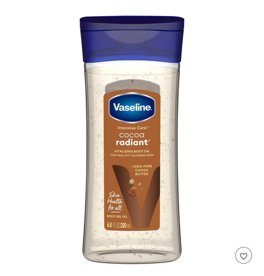 Vaseline Intensive Care Cocoa Radiant Body Gel Oil for Glowing Skin