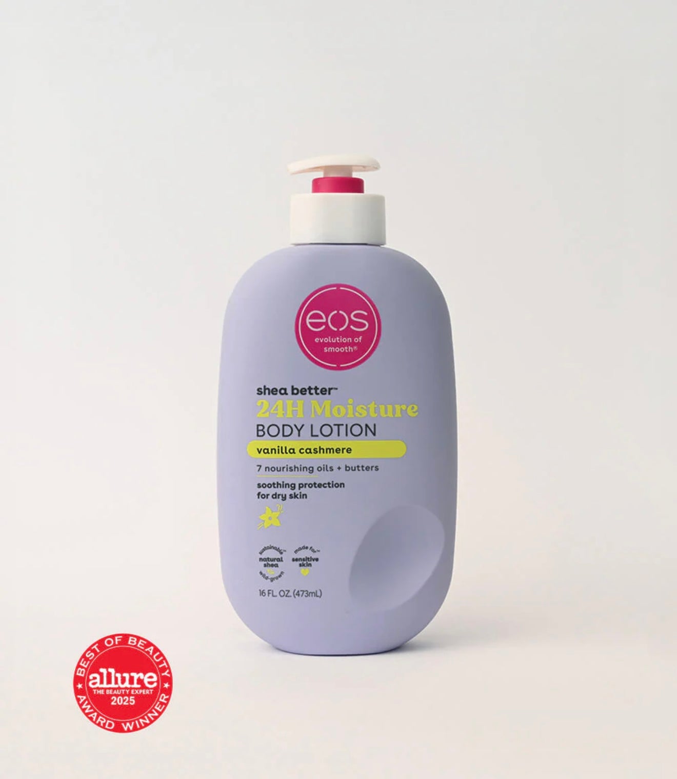 eos vanilla cashmere body lotion