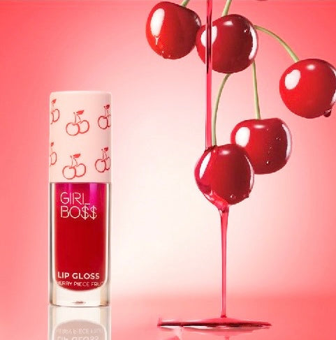 Girlboss cherry lipgloss