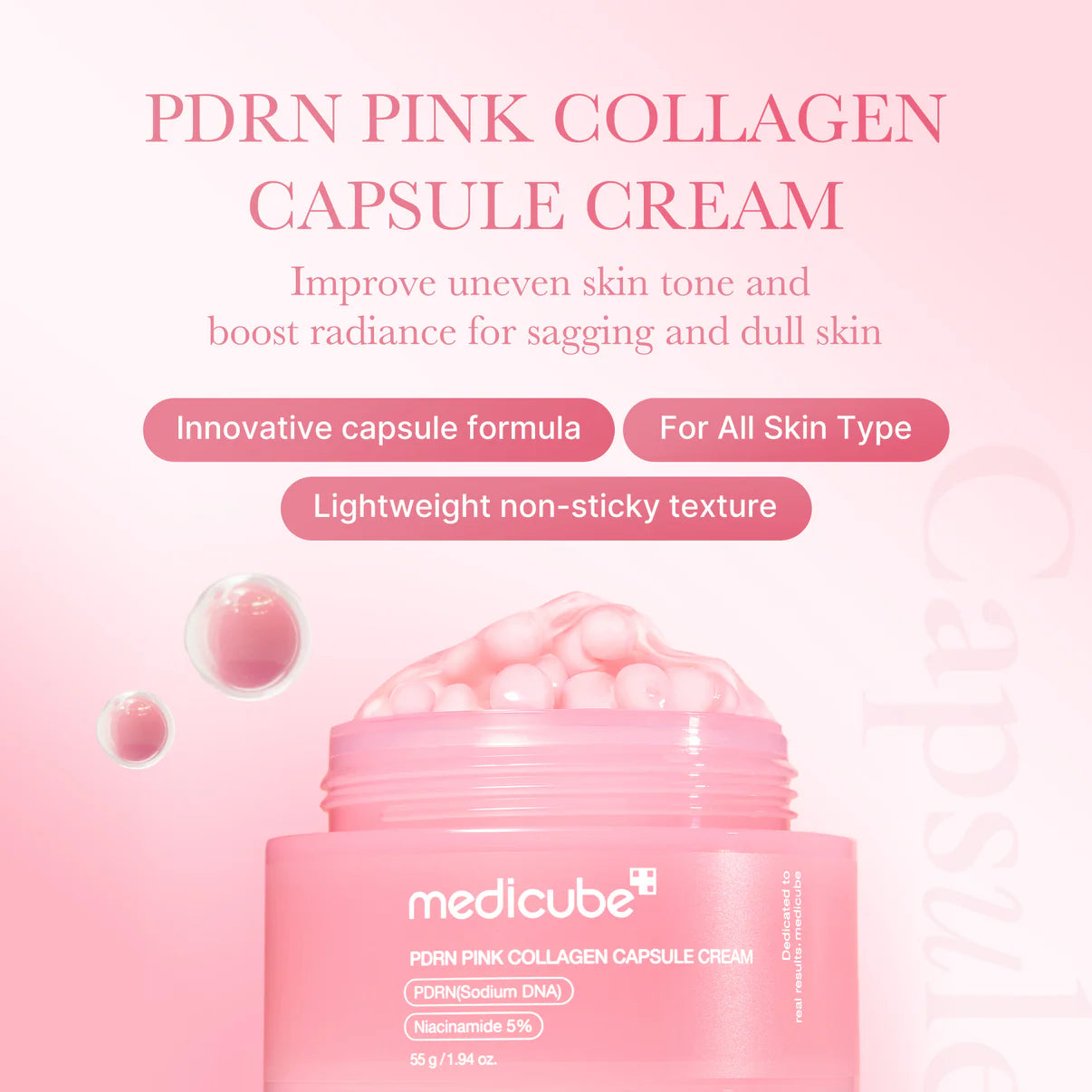 medicube PDRN Pink Collagen Capsule