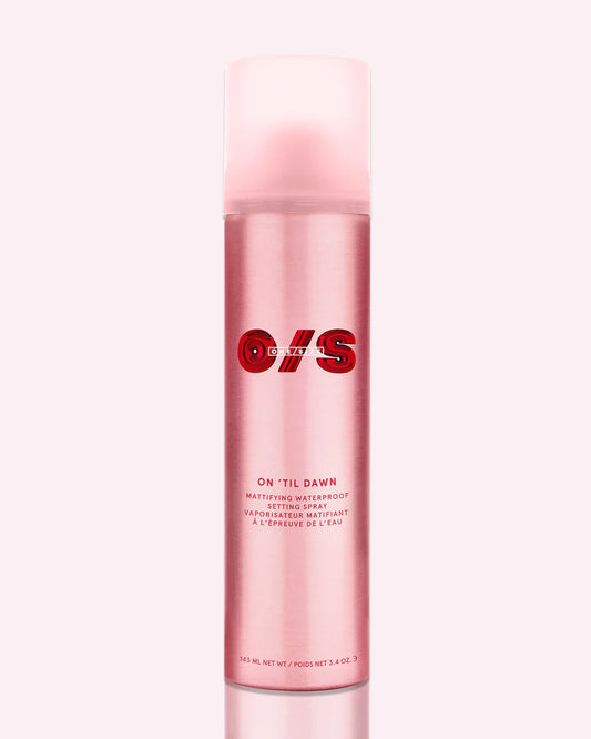 One size On 'Til Dawn mattifying waterproof setting spray