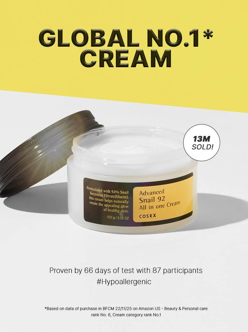 COSRX ADVANCED SNAIL 92 ALL IN ONE CREAM