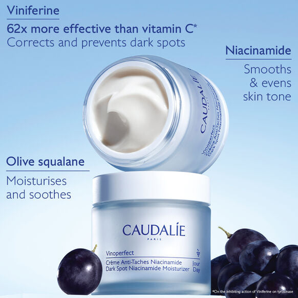 CAUDALIE
Vinoperfect Dark Spot Niacinamide Moisturiser
50ml