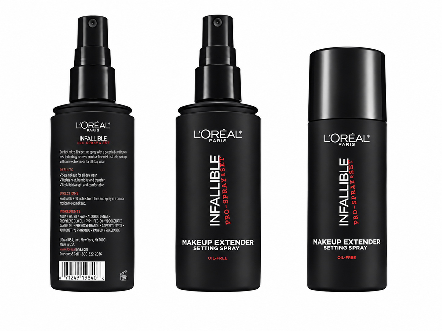 L’Oréal Paris infallible Pro Spray and Set