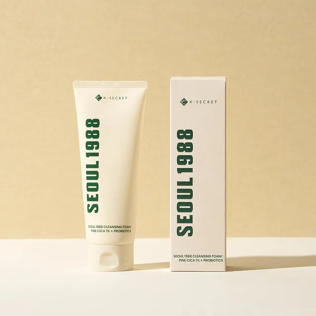SEOUL 1988 Cleansing Foam : Pine Cica 1% + Probiotics