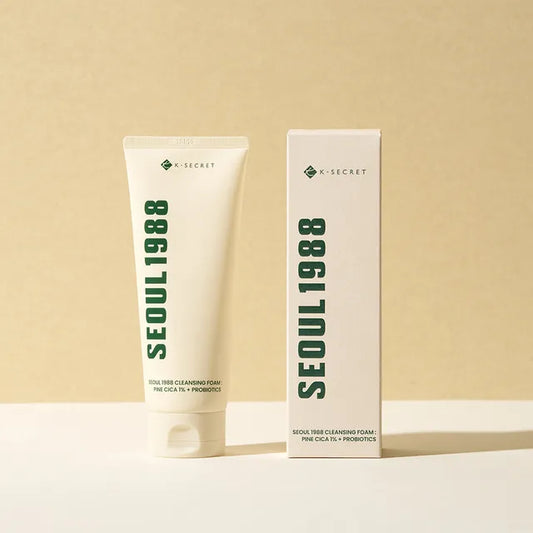 SEOUL 1988 Cleansing Foam : Pine Cica 1% + Probiotics