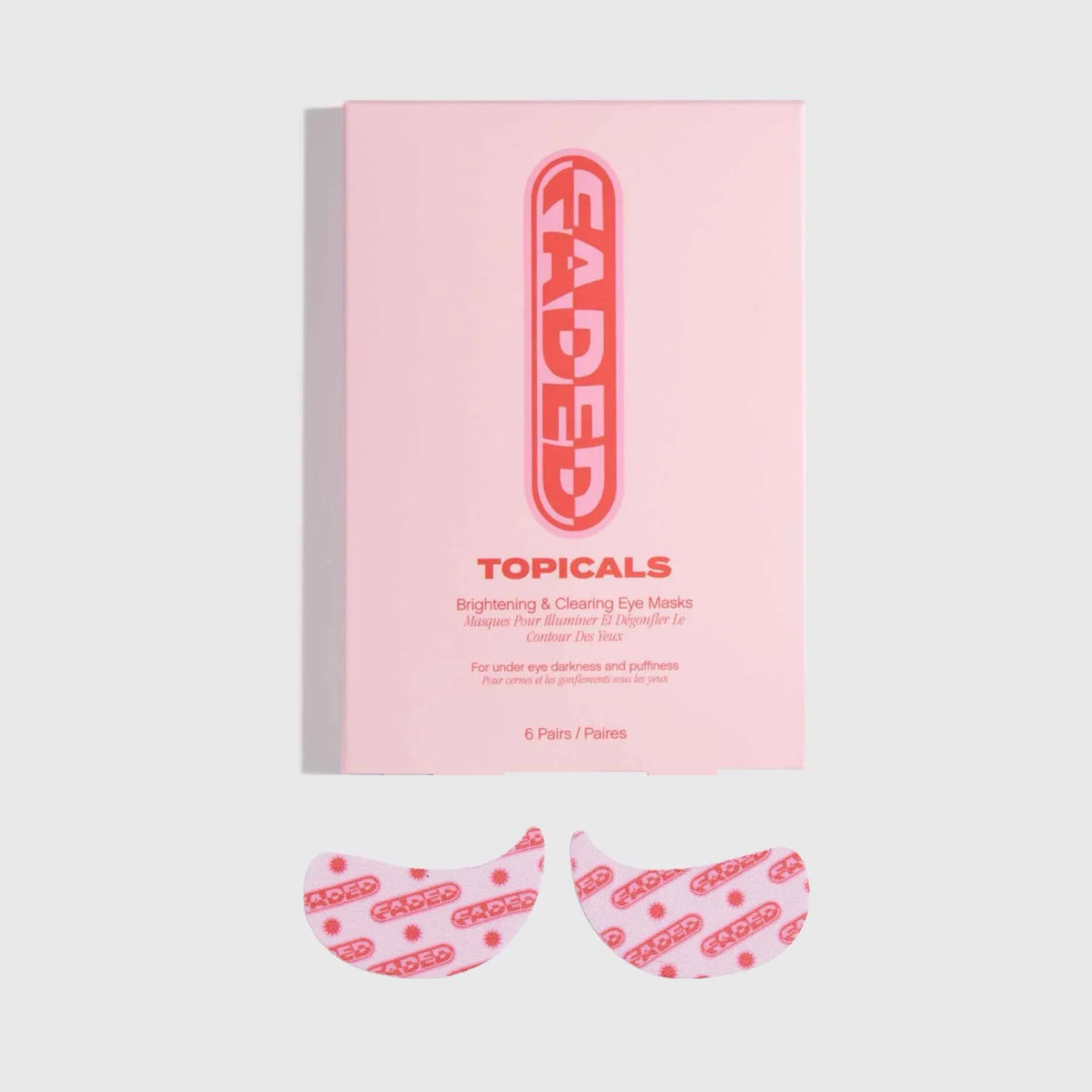 TOPICALS FADED UNDER EYE BRIGHTENING & CLEARING EYE MASK