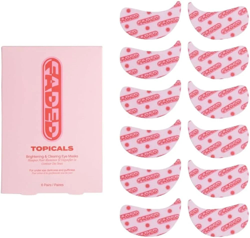 TOPICALS FADED UNDER EYE BRIGHTENING & CLEARING EYE MASK