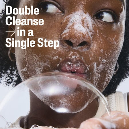 Cetaphil nourishing oil to foam cleanser