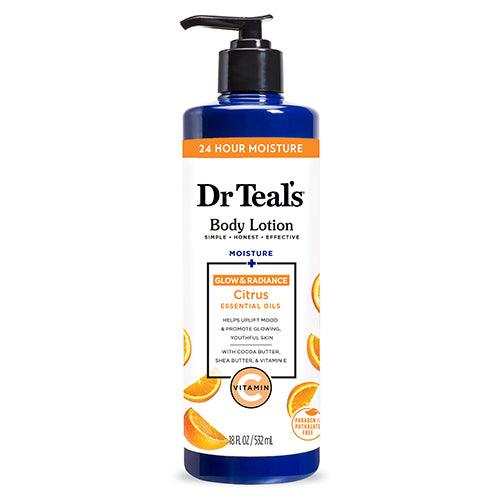 Dr Teal’s Glow & Radiance Body Lotion with Vitamin C 18fl