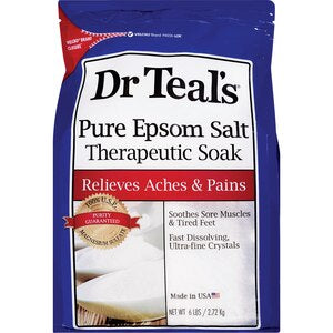 Dr Teal's Pure Epsom Salt, Therapeutic Soak