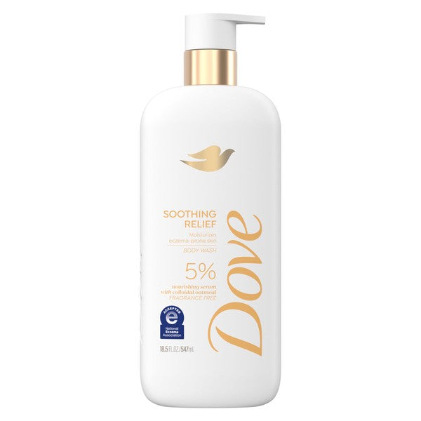 Dove Soothing Relief Serum Body Wash with soothing Oatmeal