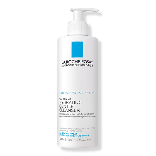 La Roche Posay Toleriane Hydrating Gentle Face Cleanser for Dry Skin