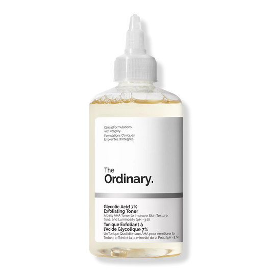 The ordinary Glycolic Acid 7% Exfoliating and Brightening Daily Toner 240ml