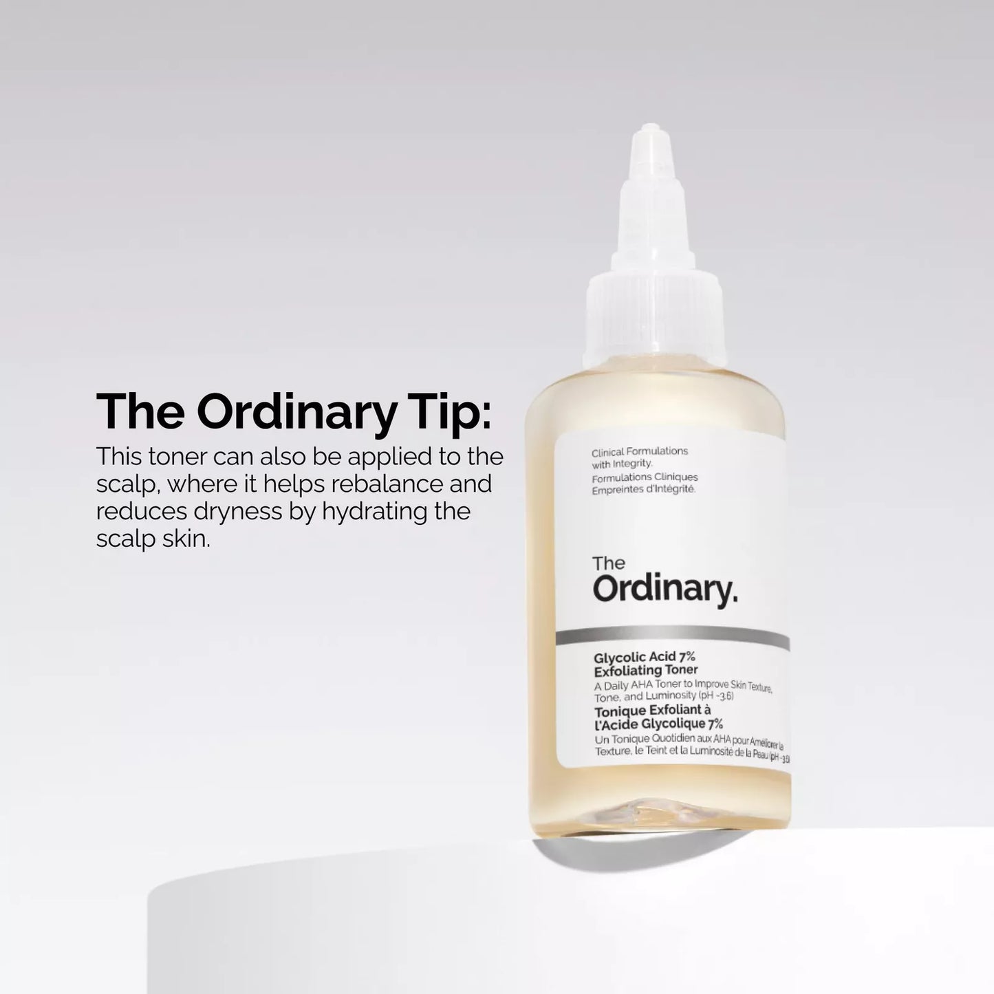 The ordinary Glycolic Acid 7% Exfoliating and Brightening Daily Toner 100ml