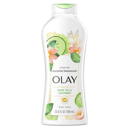 Olay Essential Botanicals Body Wash white tea and cucumber