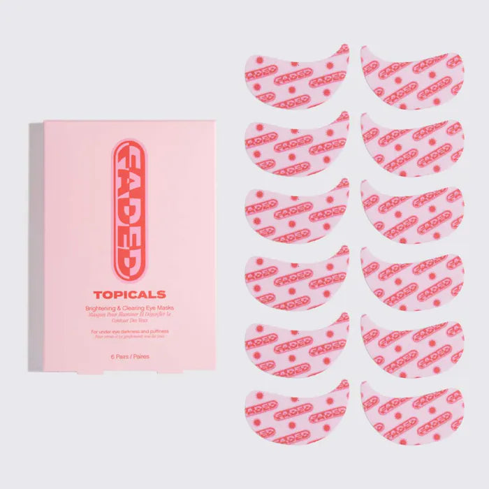 Topicals Faded Under Eye Brightening & Clearing Eye Masks