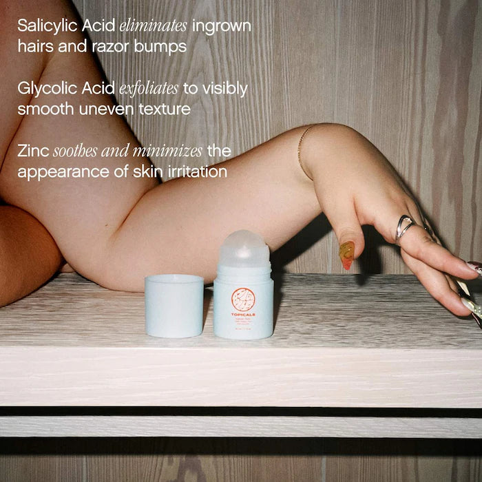 Topicals High Roller Ingrown Hair Tonic with AHA and BHA