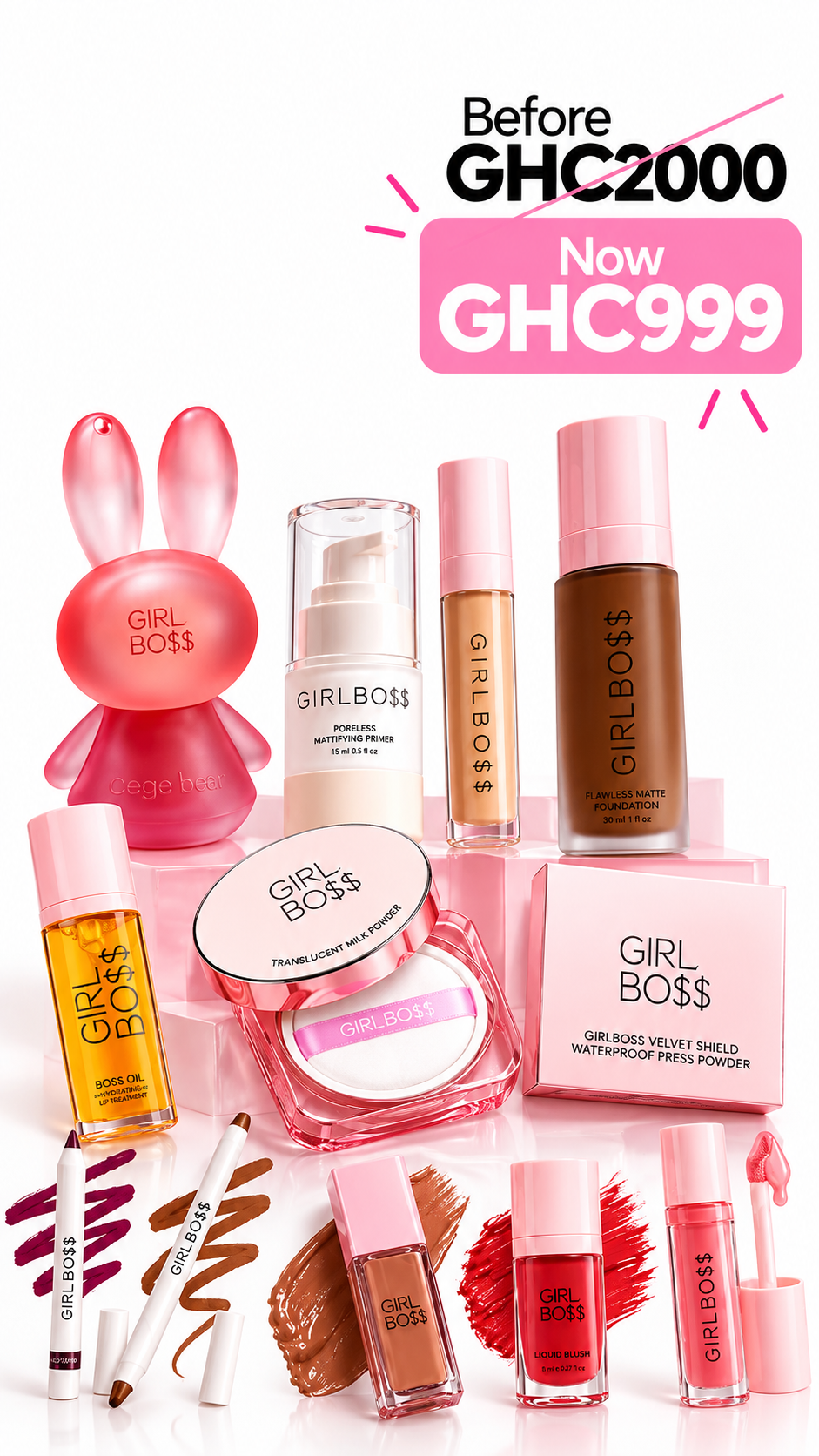 Simple makeup package