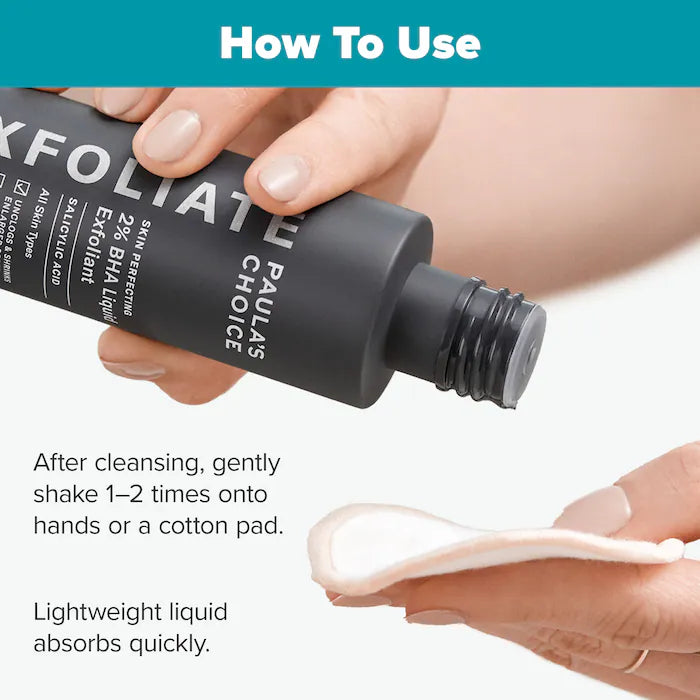 Paula's Choice 
Skin Perfecting 2% BHA Exfoliating Toner for Clear Skin 118ml
