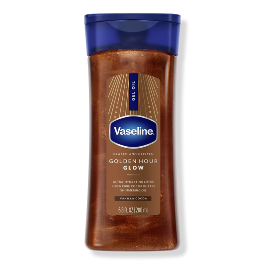 Vaseline Glazed and Glisten Body Gel Oil