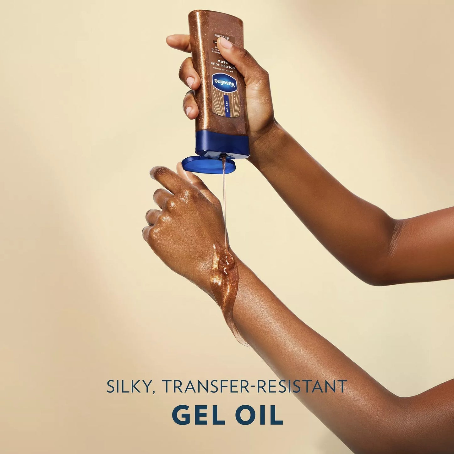 Vaseline Glazed and Glisten Body Gel Oil