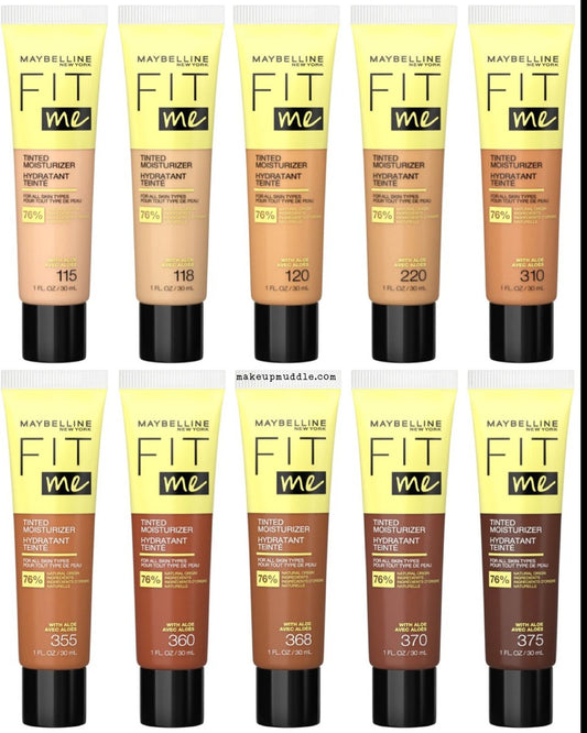 MAYBELLINE FIT ME® TINTED MOISTURIZER NATURAL COVERAGE, FACE MAKEUP