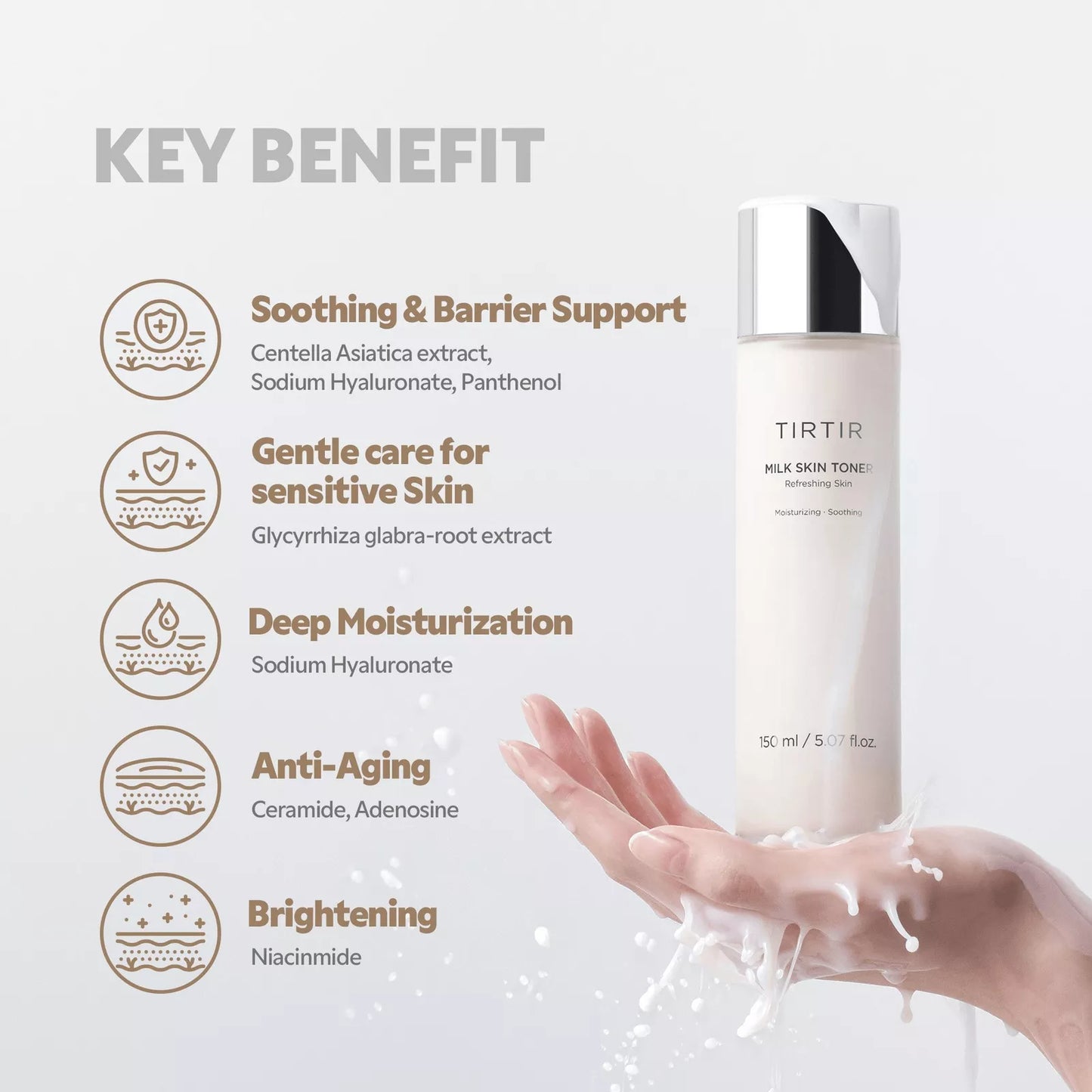 Tirtir milk skin toner