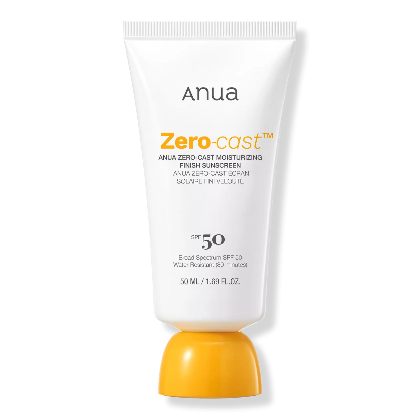 ANUA Zero-Cast Moisturizing Finish Sunscreen