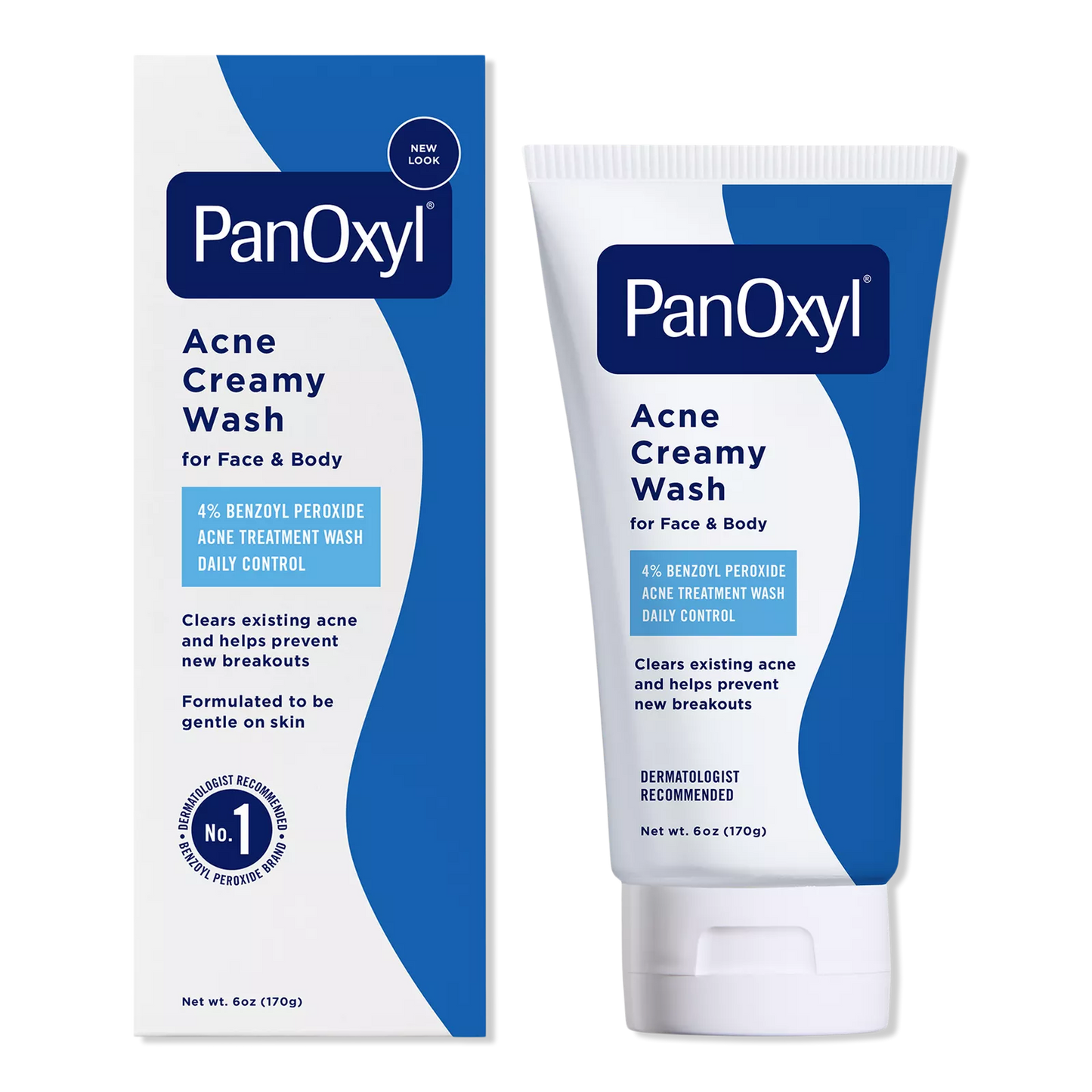 PanOxyl Acne Creamy Wash with 4% Benzoyl Peroxide