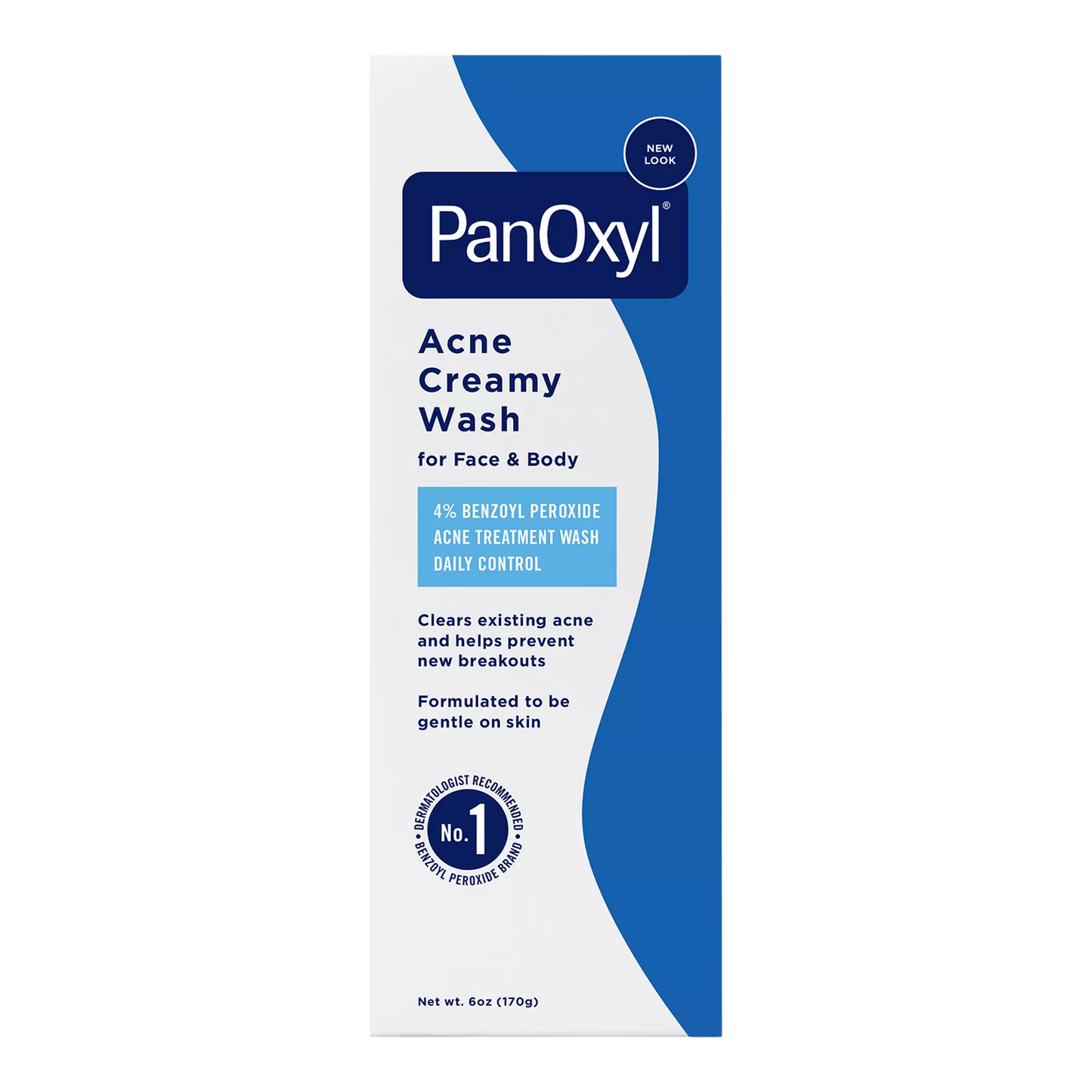 PanOxyl Acne Creamy Wash with 4% Benzoyl Peroxide