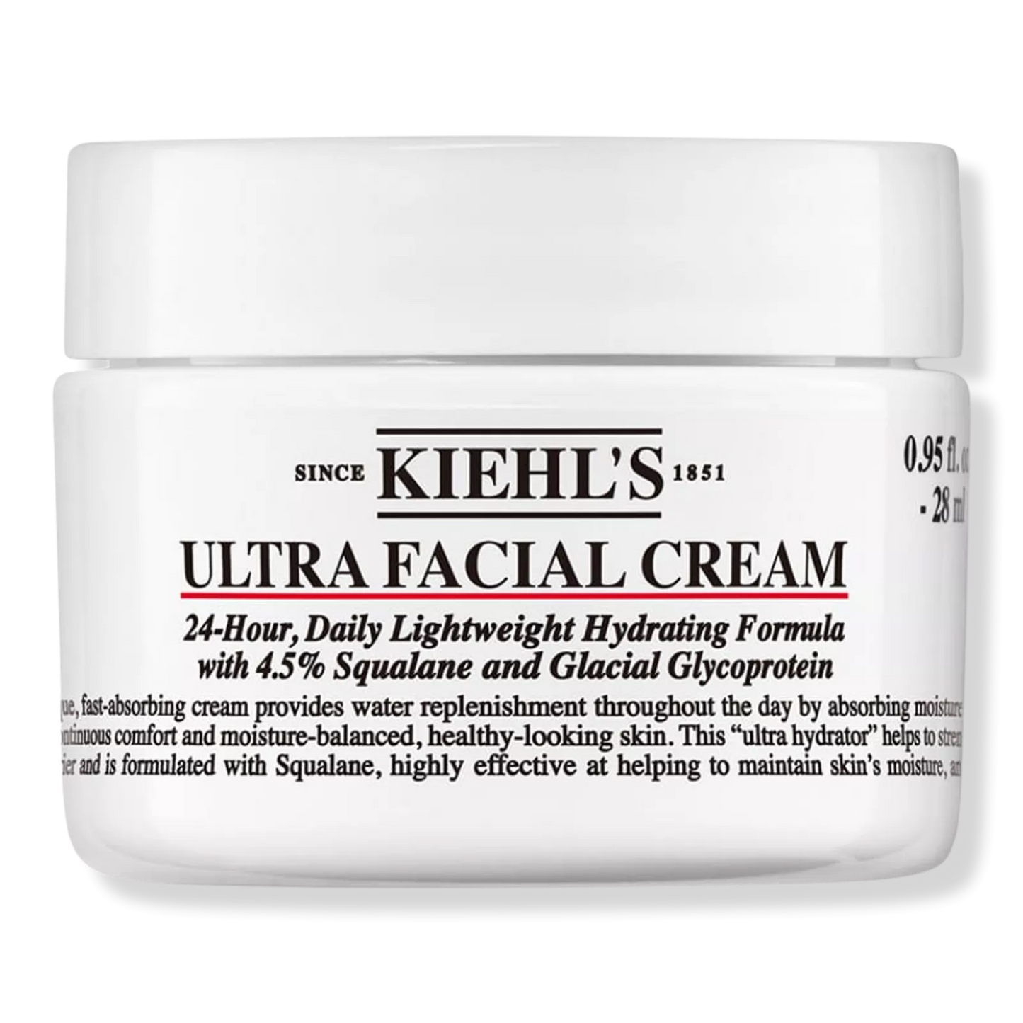 Kiehl's Ultra Facial Cream with Squalane 0.95 oz