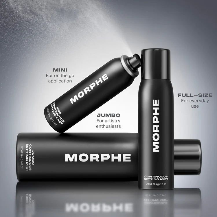 Morphe continuous setting mist jumbo 6.5 oz