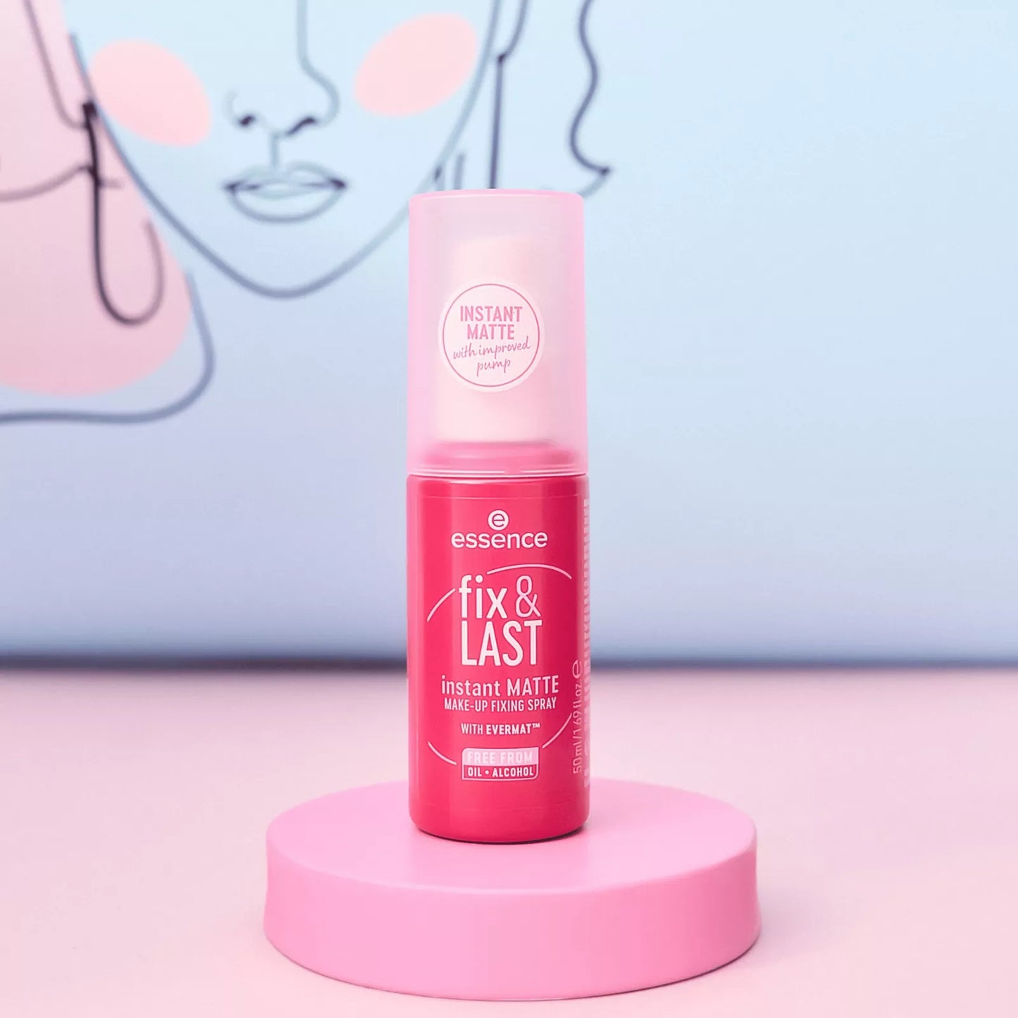 Essence Fix & Last Instant Matte Make-Up Fixing Spray