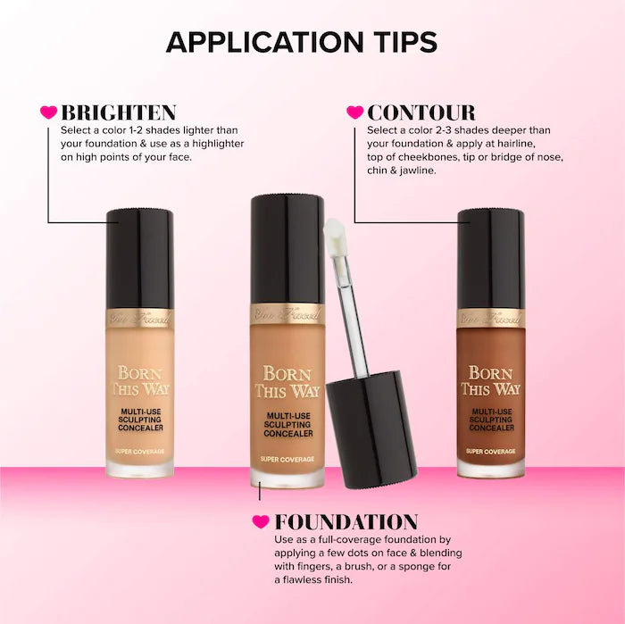 Too Faced Born This Way Super Coverage Multi-Use Concealer