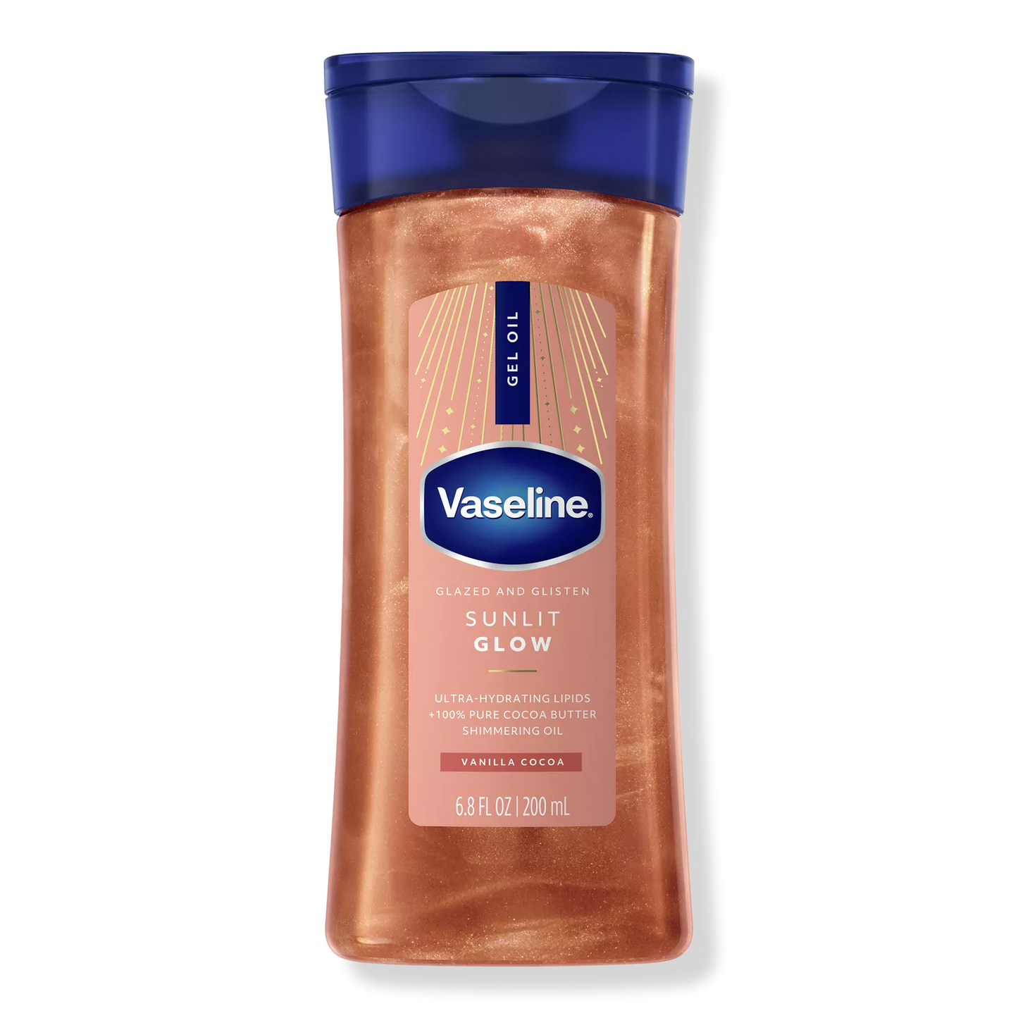Vaseline Glazed and Glisten Body Gel Oil