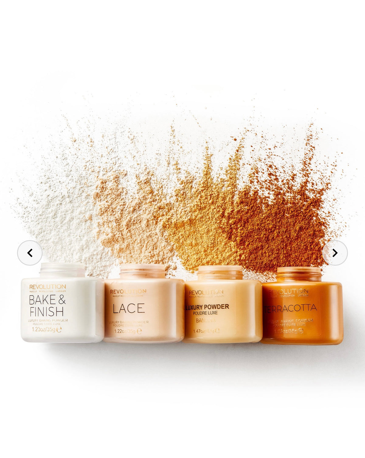 Makeup revolution baking powder